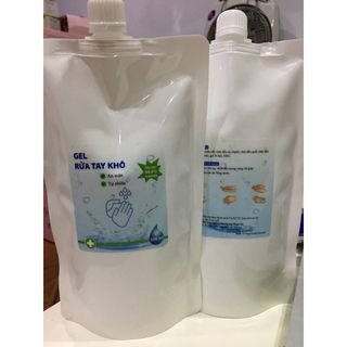 Túi đáy đứng có vòi đựng chất lỏng màu trắng sữa 500ml