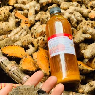 CỐT RƯỢU NGHỆ GẤC HẠ THỔ THOA MẶT