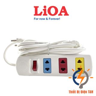Ổ cắm điện LIOA phổ thông dây dài 5M 3S5W giá sỉ