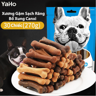 Xương gặm sạch răng, bổ xung caxi