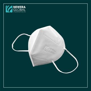 Khẩu trang N95 Newera Global (không van), 5 lớp siêu dày kháng khuẩn trên 95%, bông đl 40gsm lọc bụi mịn giá sỉ