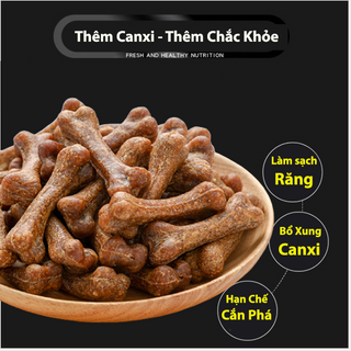 Xương gặm sạch răng, bổ xung caxi
