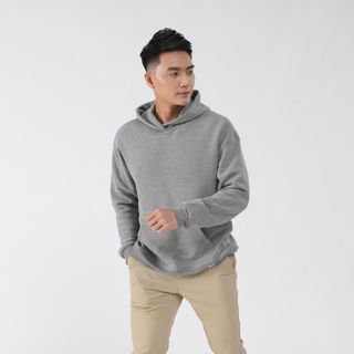 Áo hoodie nam Kumi cao cấp H1429GHI