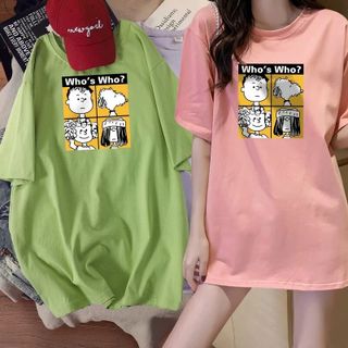 Áo thun nam nữ in hình hoạt hình