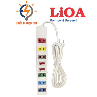 Ổ cắm điện LIOA dây dài 5M - 6S5W giá sỉ
