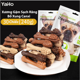 Xương gặm sạch răng cho chó mèo