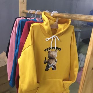(Ảnh thật) Áo Hoodie nỉ nam nữ in hình dễ thương