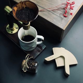Bộ quà Tết full Set, hộp gỗ quà tặng, bộ dụng cụ pha cà phê gỗ chế tác thủ công phiên bản LUXURY.