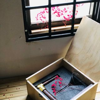 Bộ quà Tết hộp gỗ Decor Plywood, đơn giản, tiện lợi phiên bản DELUXE