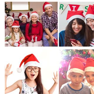 Nón Noel trẻ em 12k đẹp rẻ
