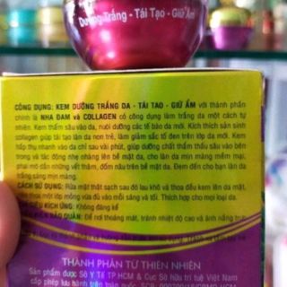 Kem nha đam Collagen trắng da chống nắng tái tạo da giữ ẩm 15gr (giá bao bì 159k)