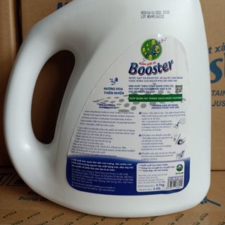 Nước giặt xả Booster loại can 3.7 kg chính hãng tặng kèm chai nhỏ