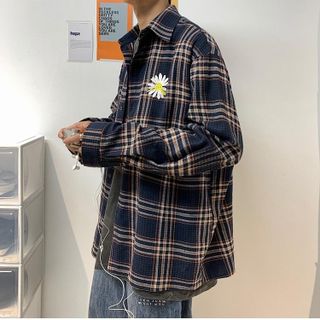 áo sơ mi thêu hình bông cúc siêu đẹp