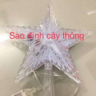 Ngôi Sao Trang Trí Noel 22cm