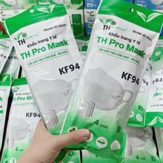[Thùng] Khẩu Trang Kháng Khuẩn KF94 Chống Bụi Mịn - 30 Túi/Thùng - TH Pro Mask