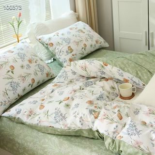 Bộ chăn ga gối 𝗖𝗢𝗧𝗧𝗢𝗡 100% 𝗢𝗥𝗜𝗚𝗜𝗡𝗔𝗟