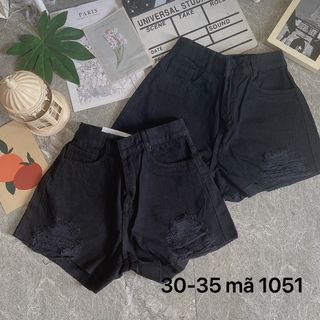 Quần short jean nữ rách size đại MS1051 thời trang bigsize 2KJean