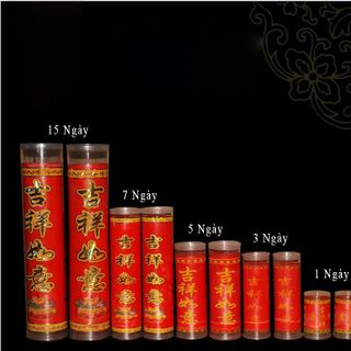 [Sỉ] Nến Bơ Trụ 1 ngày - 3 ngày - 5 ngày - 7 ngày - 15 ngày (V009)