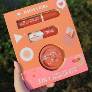 Set Makeup Trang Điểm 3 Món Hasaya Girl Tone