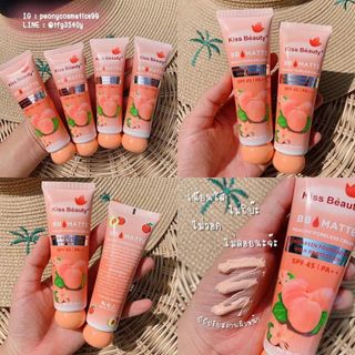 Kem Nền BB Che Khuyết Điểm Matte đào Kiss Beauty 2in1 chống nắng SPF45 và che khuyết điểm Yasan