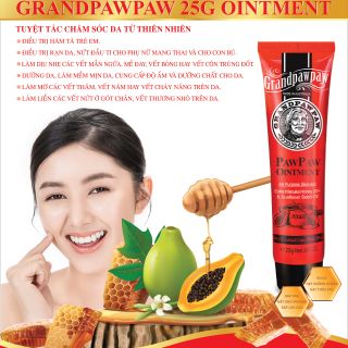 Kem đu đủ đa năng Úc Grandpawpaw giúp da siêu mịn, sáng bóng