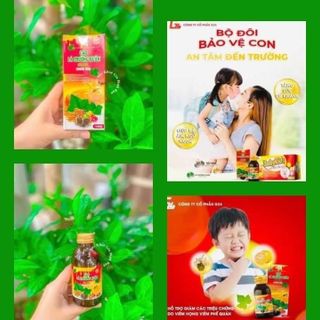 Cao ho lá thường xuân tỏi đen chanh đào