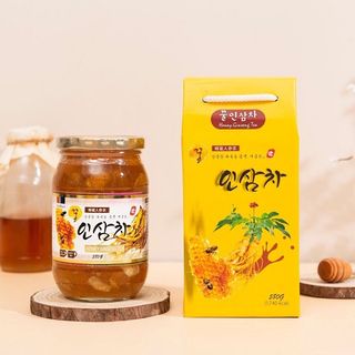 Mật Ong Sâm Hàn Quốc Hũ 580g