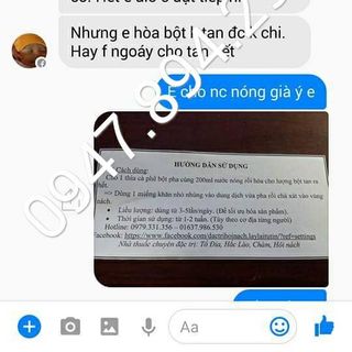 Hôi nách, khử mùi cơ thể đông y gia truyền ông Lam