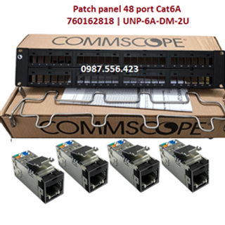 Thanh đấu nối, Patch Panel 16 Cổng Cat5,Cat6 Hãng Commscope.