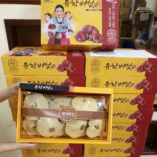 Nấm linh chi vàng Hàn Quốc hộp 1kg