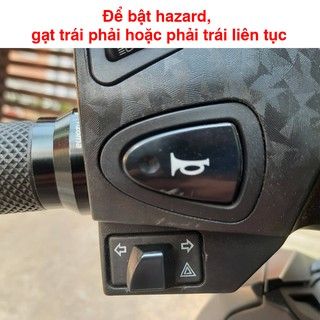 Công tắc xinhan tích hợp hazard