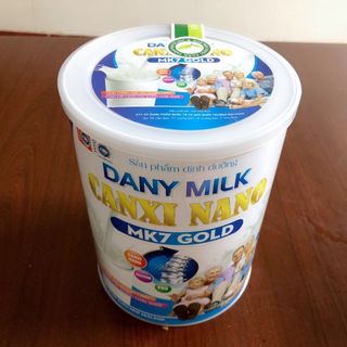 Sữa bột dinh dưỡng Dany Milk Canxi Nano MK7 Gold 900g