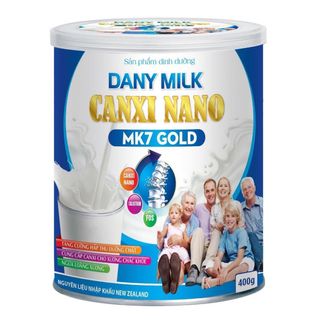Sữa bột dinh dưỡng Dany Milk Canxi Nano MK7 Gold 900g