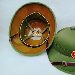 Mũ cối phíp lòng vàng, lòng xanh