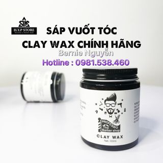 Sáp vuốt tóc nam clay wax lọ thuỷ tinh giá sỉ