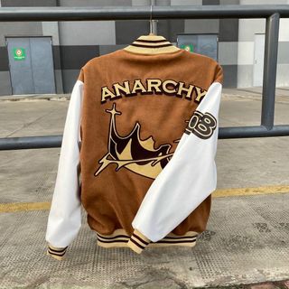 Áo khoác nhung anarchy chất đẹp mịn
