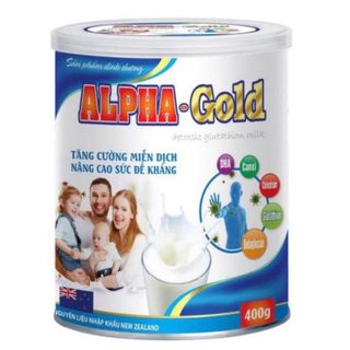 Sữa bột dinh dưỡng Alpha Gold Detoxsic Glutathion Milk 400g giá sỉ