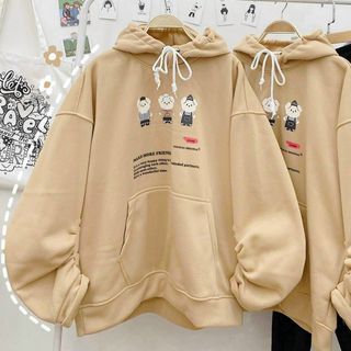 Áo hoodie tay phồng cánh dơi chất đẹp mịn