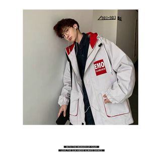 Áo khoác kaki hộp EMO fashion form chuẩn