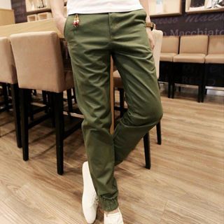 Quần dây kéo gót kaki dày dặn, mượt, thông thoáng, thấm hút mồ hôi tốt, thoải mái