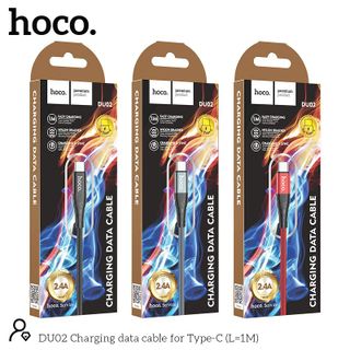 Cáp sạc Hoco DU02 Lightning / TypeC dài 1M giá sỉ