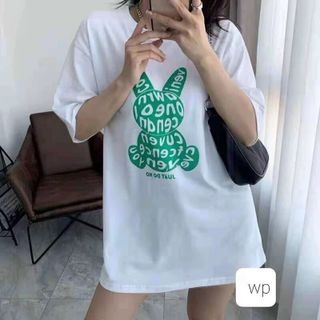 Áo thun nữ hình thỏ freesize