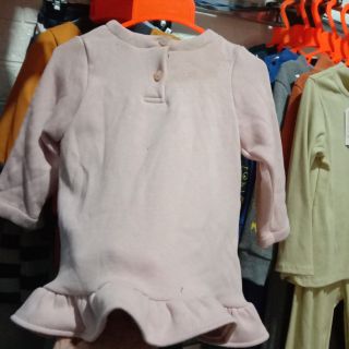 Áo váy trẻ em lót nỉ hàng xuất khẩu dư
