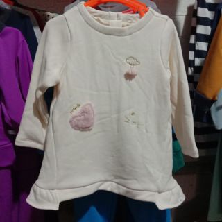 Áo váy trẻ em lót nỉ hàng xuất khẩu dư giá sỉ