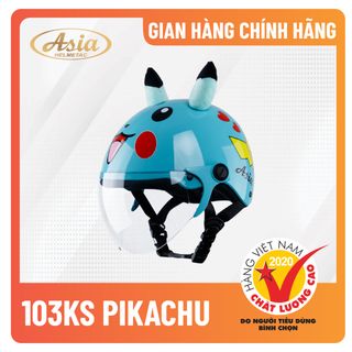 Mũ bảo hiểm Asia MT-103KS Pikachu