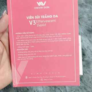 Viên uống trắng da 3 tác động V3 Hàn Quốc
