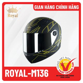 Mũ bảo hiểm Royal M136 Tem