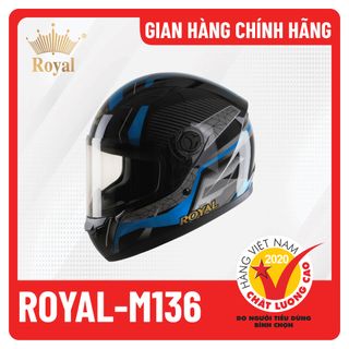 Mũ bảo hiểm Royal M136 Tem