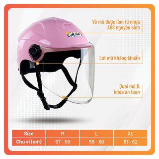 Mũ bảo hiểm Asia MT-179K
