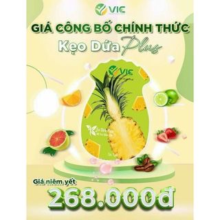 Kẹo dứa giảm cân Vic giá sỉ